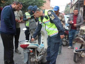Alaşehir’de Motosikletlere Yönelik Uygulama