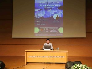Nevü’de ‘Finansal Konularda İ̇slam Hukuku Neler Söyler’ Konulu Söyleşi Düzenlendi