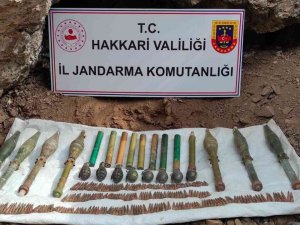 Dere Yatağında Mühimmat Ele Geçirildi