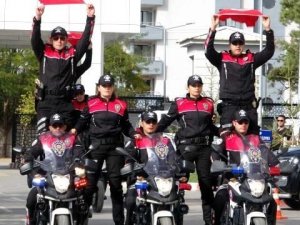 Van’da Motosikletli Polis Timleri Görevde