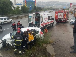 Yağış Kazayı Beraberinde Getirdi