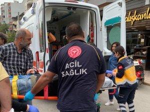 Otomobil İle Motosiklet Çarpıştı: 1 Yaralı