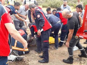 Mardin’de Akaryakıt Yüklü Tır Devrildi: 1 Yaralı
