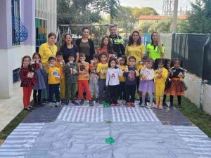 Muğla Polisinden Öğrencilere Trafik Eğitimi
