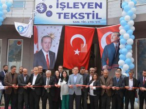 Vali Akbıyık, Tekstil Atölyesini Hizmete Açtı