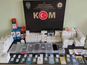 Tekirdağ’da Kaçak Telefon Operasyonu