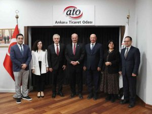 Kktc Büyükelçisi Korukoğlu’ndan Ato Başkanı Baran’a Ziyaret