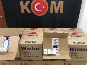 Tunceli’de 160 Bin Kaçak Makaron Ele Geçirildi