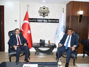 Başkan Gürkan, Rektör Bentli’ye Hayırlı Olsun Ziyaretinde
