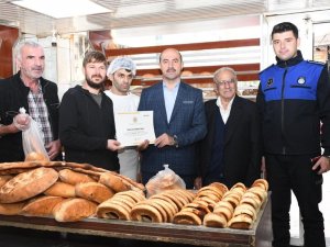 Örnek Fırınlara Teşekkür Belgesi