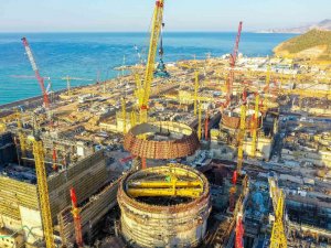 Akkuyu Ngs’nin 1’inci Ünitesinde İç Koruma Kabuğu Tamamlanıyor