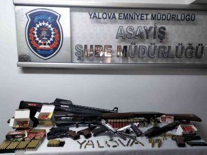 Yalova’daki Silah Kaçakçılığı Operasyonunda 22 Gözaltı