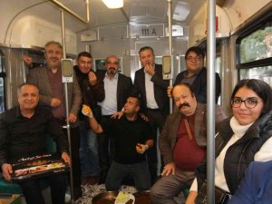 Frankfurt’ta Gaziantep Tramvayı