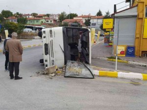 Yozgat’ta İşçileri Taşıyan Otobüs Devrildi: 6 Yaralı
