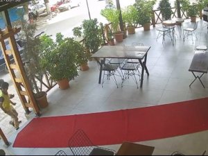 Öğrenciyi Hastanelik Eden Kaza Kamerada