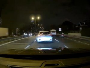 Kartal’da Art Arda Makas Atan Sürücü Trafiği Tehlikeye Soktu
