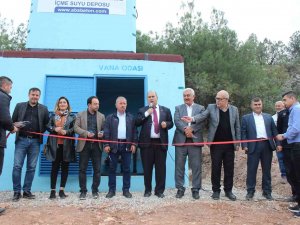 Düzmeşe Köyünde İçme Suyu Deposu Hizmete Girdi