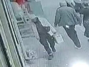 Sıvı Yağ Hırsızları Güvenlik Kamerasına Yakalandı