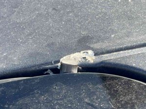 Yorgun Mermi Bu Kez Arabanın Tavanına İsabet Etti