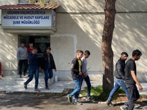 Erzincan’da Tur Otobüsünde 8 Kaçak Göçmen İle 4 Organizatör Şüphelisi Yakalandı