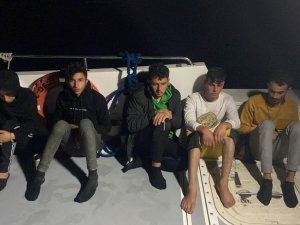 Bodrum’da 5 Düzensiz Göçmen Kurtarıldı