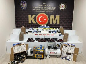 Ordu’da Kaçak Tütün Mamulleri Operasyonu