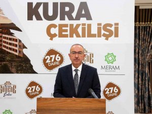 Meram Gödene Evleri’nde Kura Heyecanı