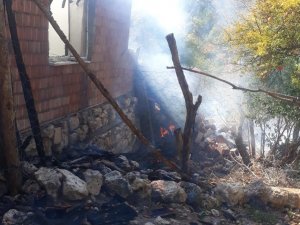 Karacasu’da Ev Yangını