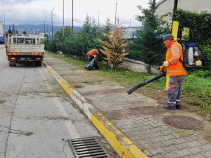 Körfez’de Yollar Ve Caddeler Temizleniyor