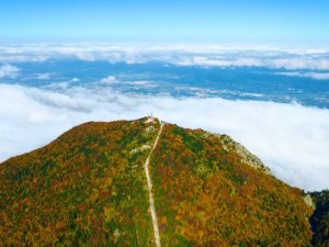 Uludağ’da Sonbahar Güzelliği Havadan Görüntülendi