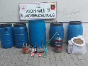 Bozdoğan’da 530 Litre El Yapımı İçki Ele Geçirildi