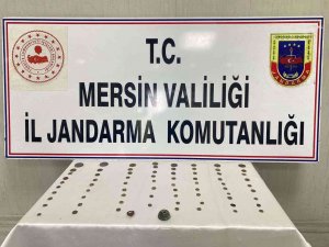 Mersin’de 80 Bronz Sikke Ele Geçirildi