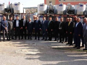 Yozgat’ta 116 Adet Süt Soğutma Ve Depolama Tankı Dağıtıldı