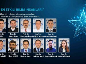 Neü’den 13 Akademisyen “Dünyanın En Etkili Bilim İ̇nsanları” Listesinde