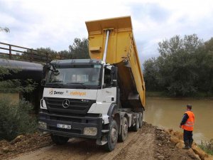 Büyükşehir, Mollaköy Köprüsü’nde Çalışmalara Başladı