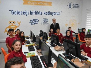 Bursa Büyükşehir’den Okullara Teknolojik Destek