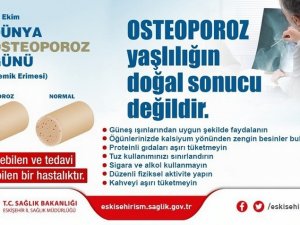 20 Ekim Dünya Osteoporoz Günü