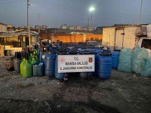 Manisa’da 16,5 Ton Kaçak Şarap Ele Geçirildi
