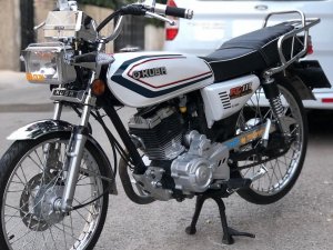 Park Halindeki Motosiklet Çalındı