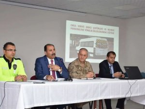 Erzincan’da Servis Şoförlerine Eğitim