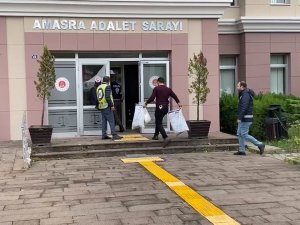 Maden Ocağında Toplanan Deliller Adliyeye Getirildi