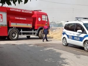 Otluk Alanda Çıkan Yangın Korkuttu
