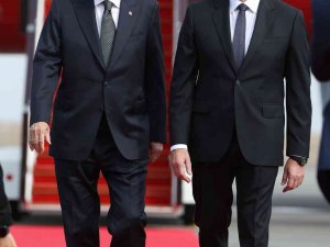 Cumhurbaşkanı Erdoğan Ve Aliyev, Zengilan Uluslararası Havalimanının Açılışını Yaptı