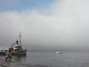 Çanakkale Boğazı, Sisin Etkisini Yitirmesiyle Transit Gemi Geçişlerine Açıldı
