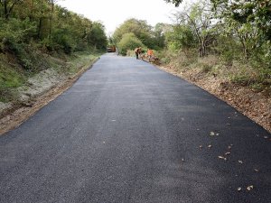 O İlçenin Kırsalında Asfalt Çalışmaları Başladı