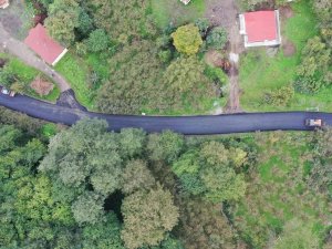 Ünye’ye Sıcak Asfalt Konforu