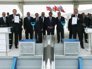 Cumhurbaşkanı Erdoğan, Kumlak Tren İ̇stasyonu Temel Atma Törenine Katıldı