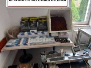 Kocaeli’nde Jandarma Ekiplerinden Kaçak Sigara Operasyonu