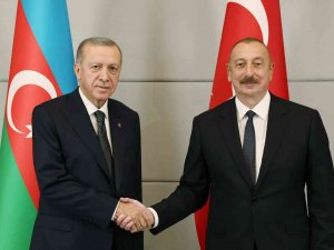Cumhurbaşkanı Erdoğan, Cebrayıl’da Aliyev İle Görüştü