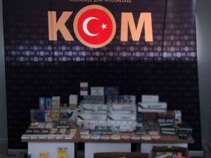 Antalya’da Gümrük Kaçağı Sigara Ve Tütün Ürünleri Ele Geçirildi